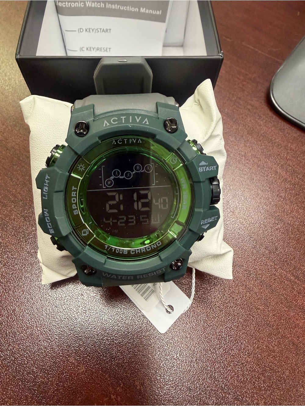Activa Green Digital Sports Watch - Large Face Invicta